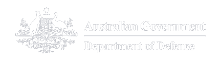 The australian government department of defence logo.